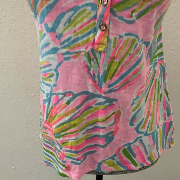 Lilly Pulitzer Essie Top Pink Pout Shellabrate XS Excellent Condition RARE HTF - Picture 6 of 15